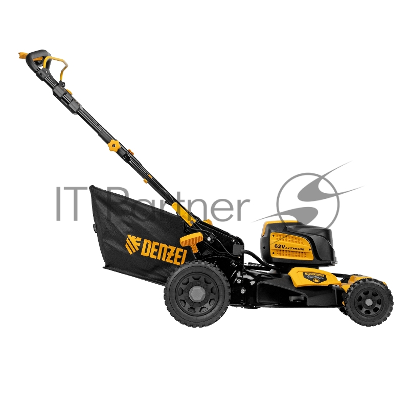 Газонокосилка аккумуляторная самоходная бесщет., RLMS560-62, 560 мм, Li-ion, 62В// Denzel