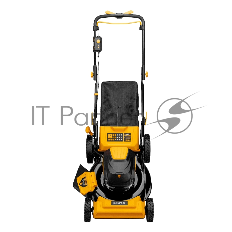 Газонокосилка аккумуляторная самоходная бесщет., RLMS560-62, 560 мм, Li-ion, 62В// Denzel