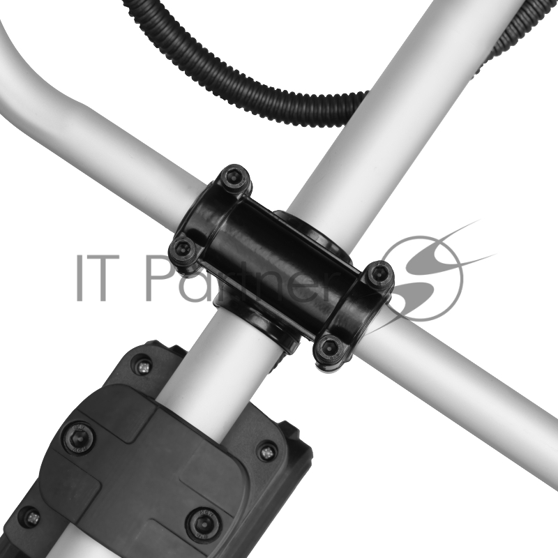 Триммер бензиновый DT-43E, 43 см3, неразъемная штанга, электростартер, состоит из 2 частей// Denzel