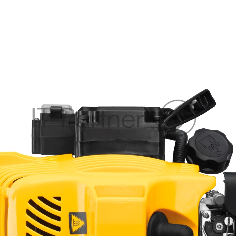 Триммер бензиновый DT-43E, 43 см3, неразъемная штанга, электростартер, состоит из 2 частей// Denzel