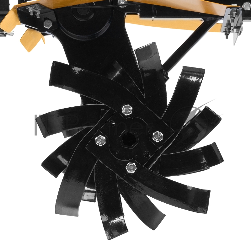 Мотоблок DPT-370S, 7 л.с., ремен.сцеп, фрез 3х4, ШОМ, передачи 3В/1Н// Denzel