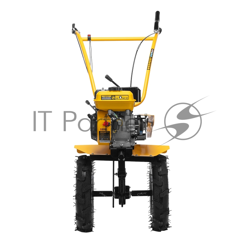 Мотоблок DPT-370S, 7 л.с., ремен.сцеп, фрез 3х4, ШОМ, передачи 3В/1Н// Denzel