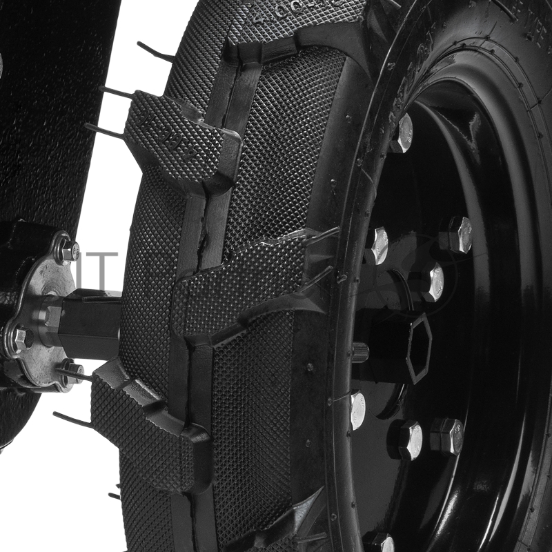 Мотоблок DPT-370S, 7 л.с., ремен.сцеп, фрез 3х4, ШОМ, передачи 3В/1Н// Denzel