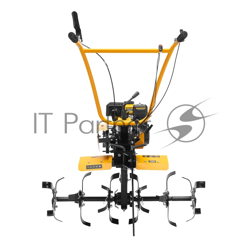 Мотоблок DPT-370S, 7 л.с., ремен.сцеп, фрез 3х4, ШОМ, передачи 3В/1Н// Denzel