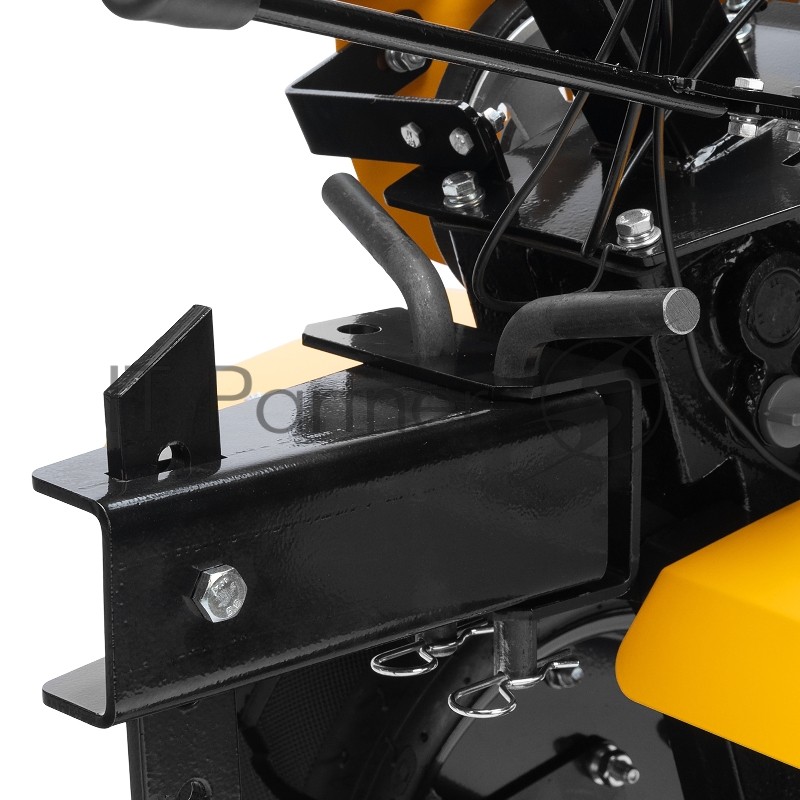 Мотоблок DPT-370S, 7 л.с., ремен.сцеп, фрез 3х4, ШОМ, передачи 3В/1Н// Denzel