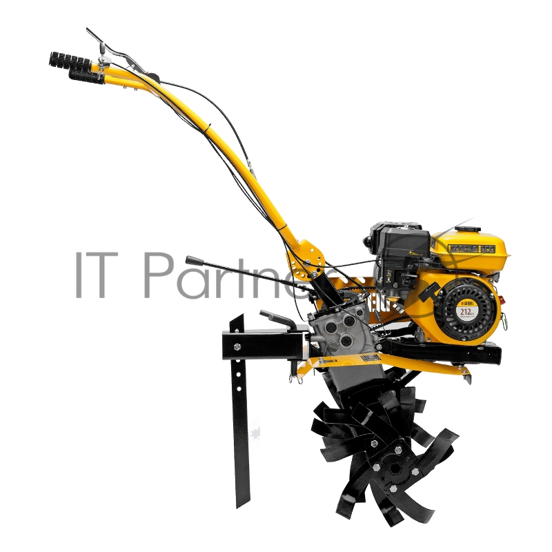 Мотоблок DPT-170SB, 7 л.с., ремен.сцеп, фрез 3х4, ШОМ, без колес, передачи 2В/1Н// Denzel