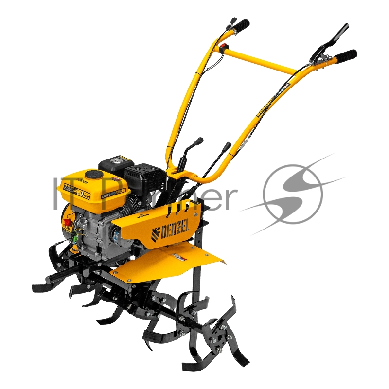 Мотоблок DPT-170S, 7 л.с., ремен.сцеп, фрез 3х4, ШОМ, передачи 2В/1Н// Denzel