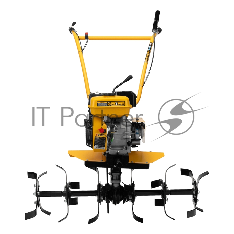 Мотоблок DPT-170S, 7 л.с., ремен.сцеп, фрез 3х4, ШОМ, передачи 2В/1Н// Denzel