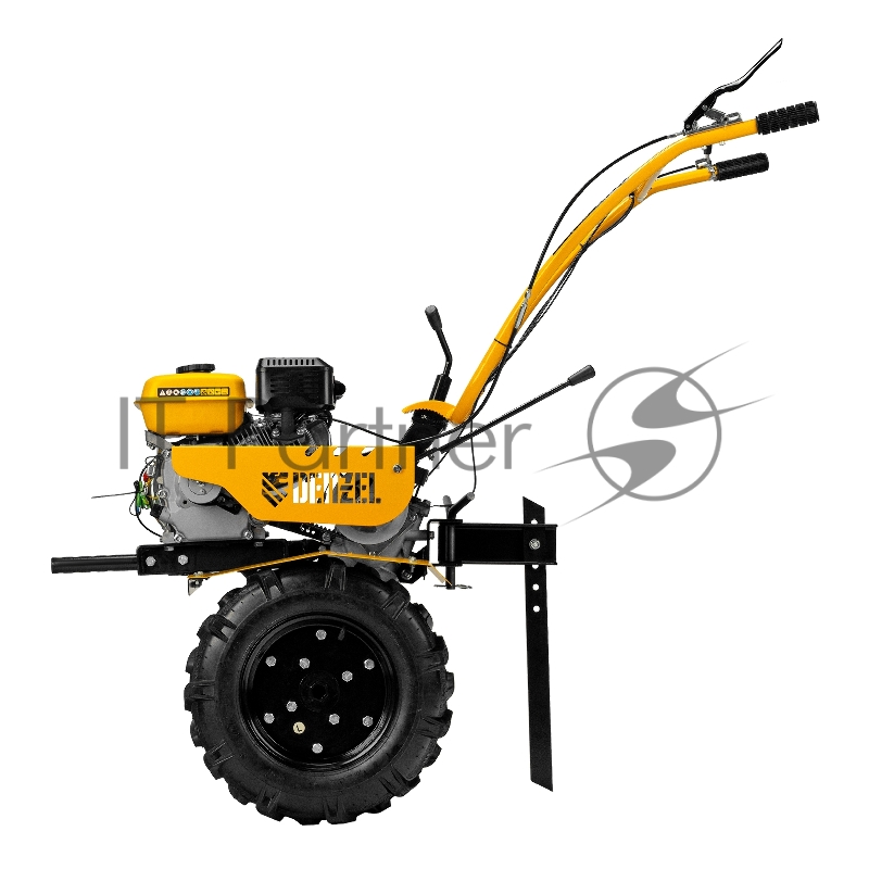 Мотоблок DPT-170S, 7 л.с., ремен.сцеп, фрез 3х4, ШОМ, передачи 2В/1Н// Denzel