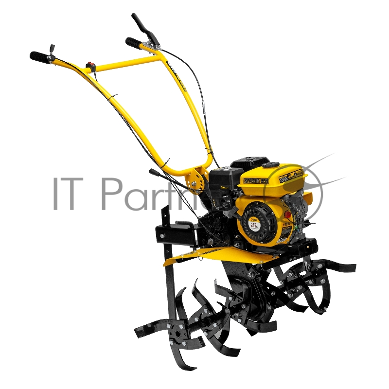 Мотоблок DPT-270SB, 7 л.с., ремен.сцеп, фрез 3х4, ШОМ, без колес, передачи 2В/1Н// Denzel