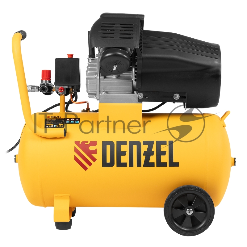 Компрессор воздушный прям. привод DCV1800/50, 1,8 кВт, 50 литров, 320 л/мин// Denzel
