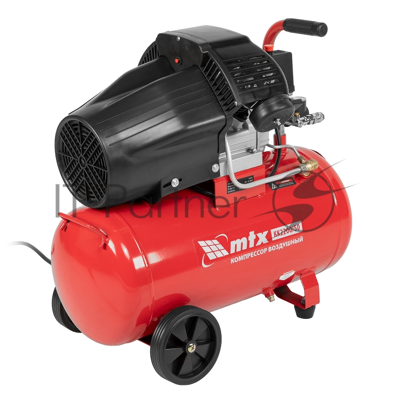 Компрессор воздушный КК-2200/50, 2,2 кВт, 350 л/мин, 50 л, прямой привод, масляный// MTX