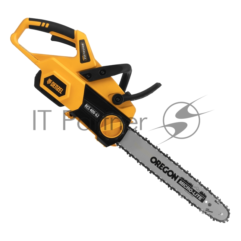 Пила цепная аккумуляторная бесщет., RCS 400-62, 400 мм, Li-ion, 62В// Denzel