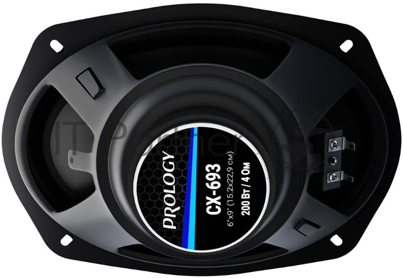 Колонки автомобильные Prology CX-693 200Вт 90дБ 4Ом 15x23см (6x9дюйм) (ком.:2кол.) коаксиальные трехполосные