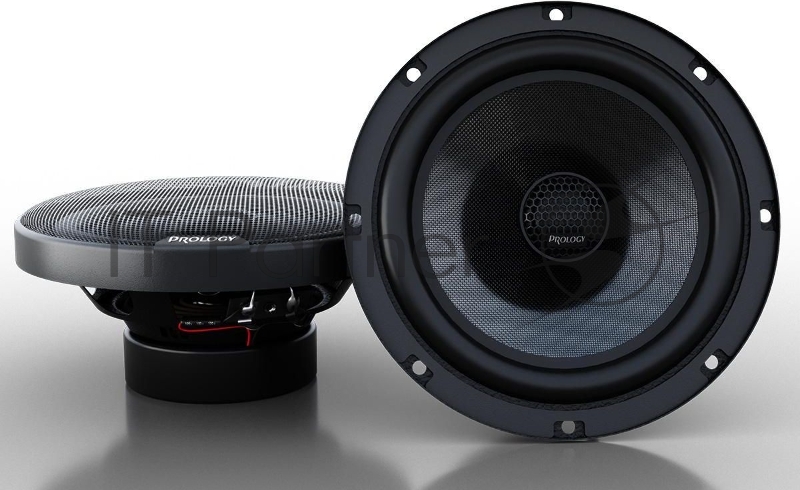 Колонки автомобильные Prology PS-165 180Вт 89дБ 4Ом 16см (6.5дюйм) (ком.:2кол.) коаксиальные двухполосные