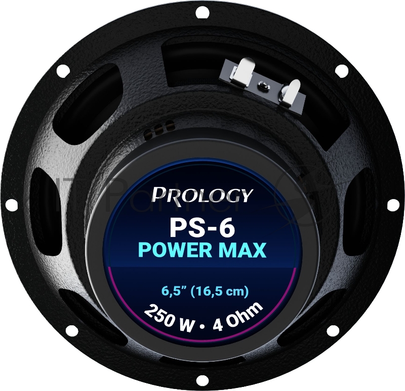 Колонки автомобильные Prology PS-6 250Вт 89дБ 4Ом 16.5см (6 1/2дюйм) (ком.:2кол.) компонентные двухполосные