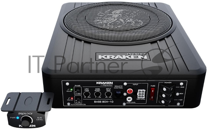 Сабвуфер автомобильный Prology Box-10 120Вт активный (25см/10)