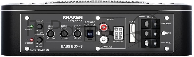 Сабвуфер автомобильный Prology Box-8 100Вт активный (20см/8)