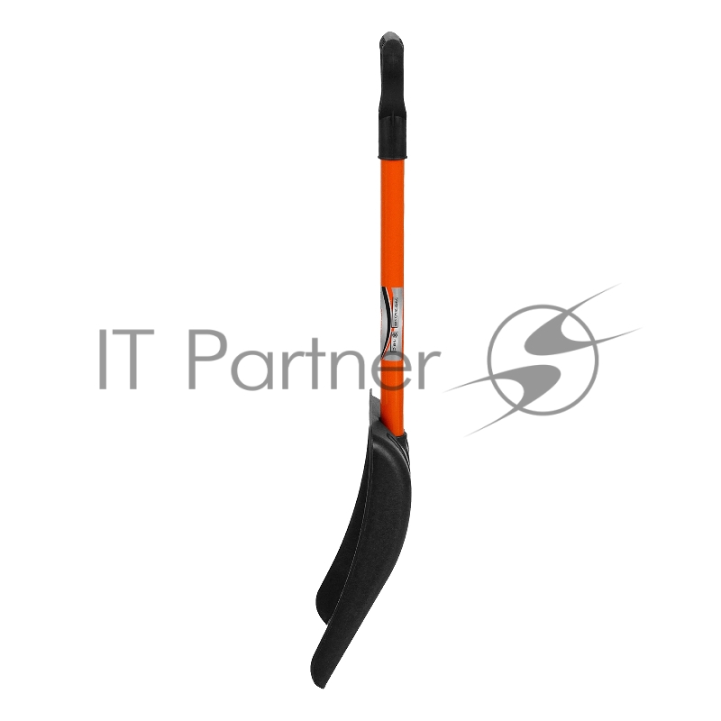 Лопата для уборки снега полипропиленовая, 275х365х790 мм, стальной черенок, Россия// Stels