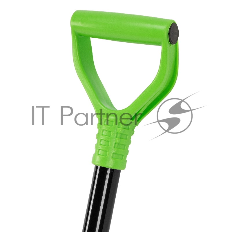 Лопата для уборки снега пластиковая, 400х417х1390 мм, алюминиевый черенок// Palisad