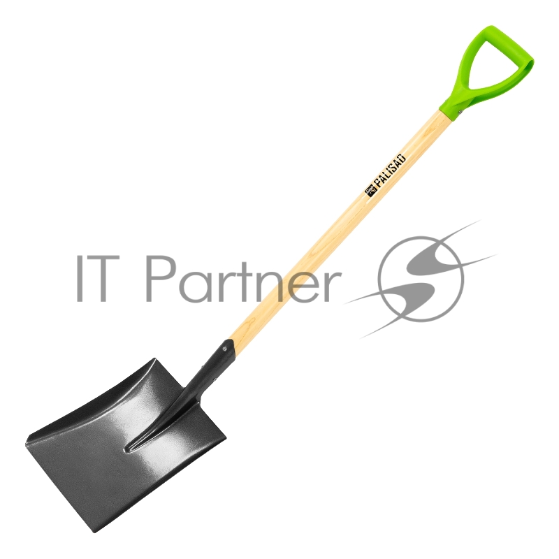 Лопата совковая, 250х295х1150 мм, деревянный лакированный черенок// Palisad