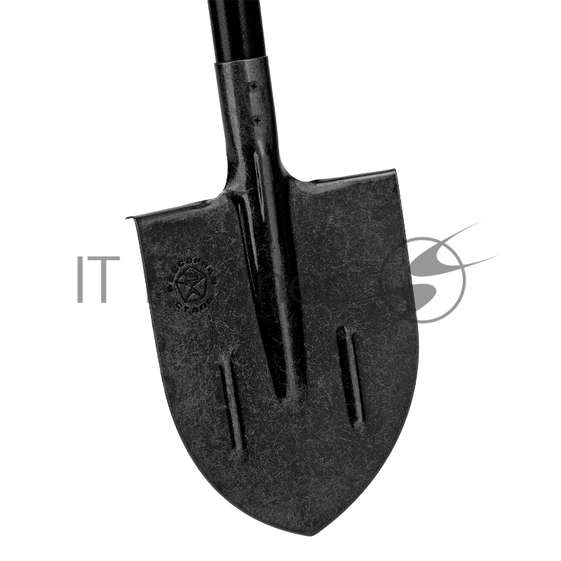 Лопата штыковая, 210х270х1430 мм, ребра жесткости, удлиненная, деревянный черенок, LUXE// Palisad