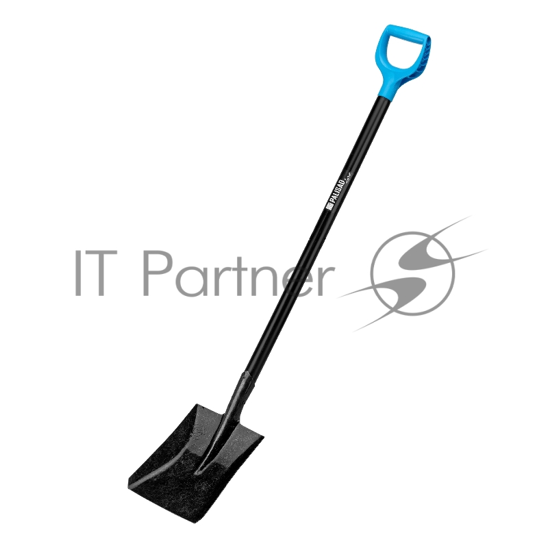 Лопата совковая углубленная, 230х285х1310 мм, деревянный черенок, с рукояткой, LUXE// Palisad