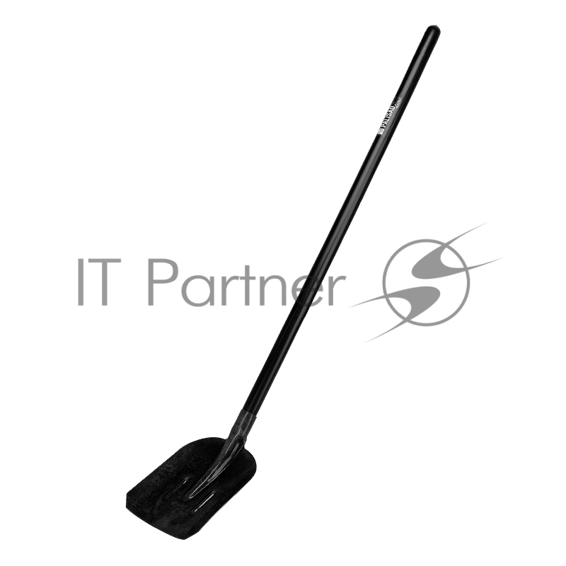 Лопата совковая, 235х285х1430 мм, ребра жесткости, удлиненная, деревянный черенок, LUXE// Palisad