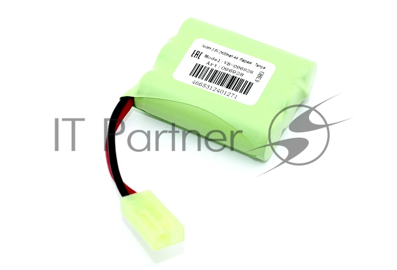 Аккумулятор Ni-MH 3.6V 2400mAh AA Flatpack разъем Tamiya