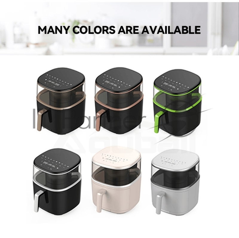 Аэрогриль LEACCO AF017 Air Fryer Black