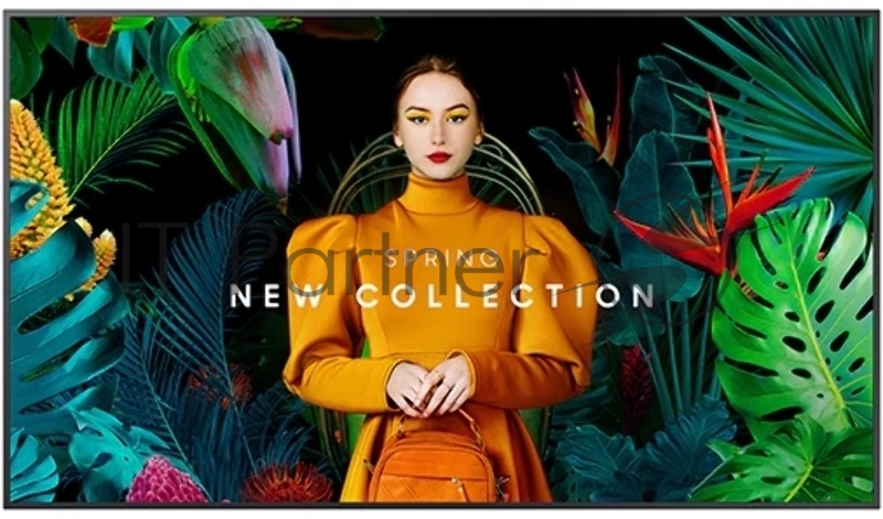 Панель Samsung 65 QM65C черный E-LED BLU LED 8ms 16:9 HDMI M/M матовая 500cd 178гр/178гр 3840x2160 4K USB 24.9кг