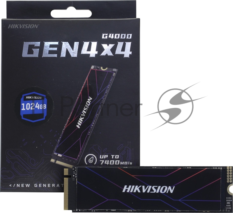 Накопитель SSD Hikvision PCIe 4.0 x4 1TB HS-SSD-G4000/1024G G4000 M.2 2280