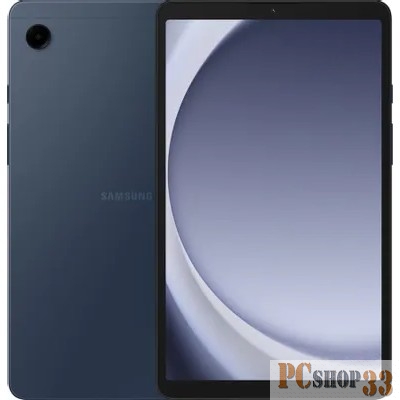 Планшет Samsung Galaxy Tab A9 SM-X115 Helio G99 (2.2) 8C RAM4Gb ROM64Gb 8.7 LCD 1340x800 3G 4G Android 13 темно-синий 8Mpix 2Mpix BT GPS WiFi Touch microSD 1Tb 5100mAh 7hr