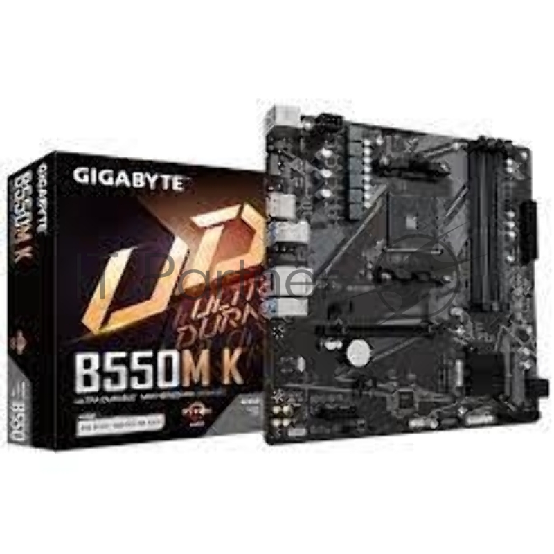 Материнская плата Gigabyte B550M K (V1.1) AMD B550 SAM4 MATX