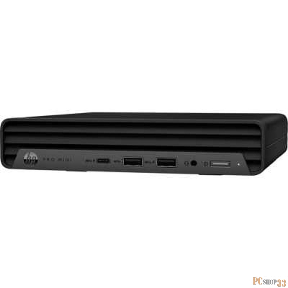 Компьютер HP ProDesk 400 G9 Mini i3 12100T (2.2) 8Gb SSD256Gb UHDG 770 Windows 10 Professional 64 GbitEth WiFi BT 90W kb мышь клавиатура черный (6B2A6EA)