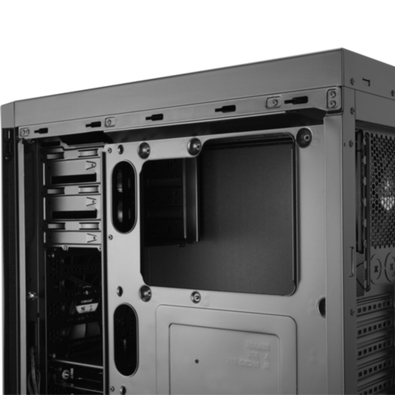 Корпус Miditower Corsair Carbide 330R Titanium Edition CC-9011071-WW, ATX, черный (без БП)