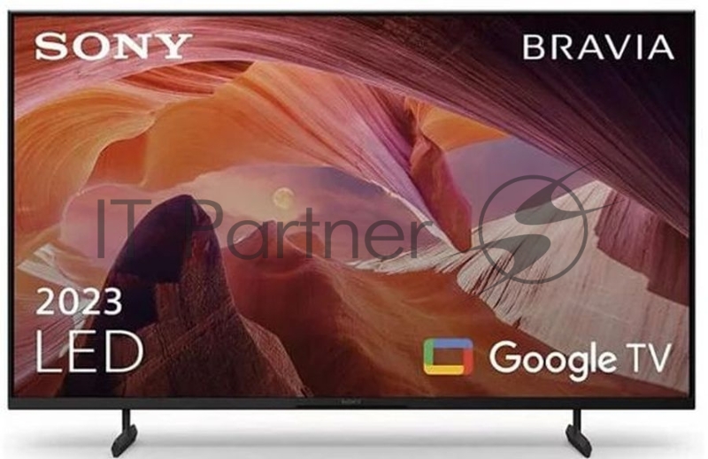 Телевизор LED Sony 65 KD-65X80L BRAVIA черный 4K Ultra HD 60Hz DVB-T DVB-T2 USB WiFi Smart TV