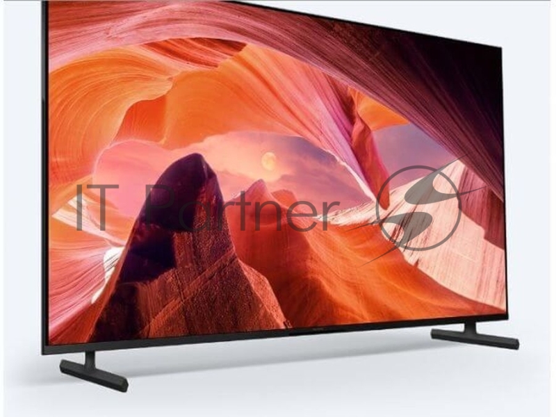 Телевизор LED Sony 65 KD-65X80L BRAVIA черный 4K Ultra HD 60Hz DVB-T DVB-T2 USB WiFi Smart TV