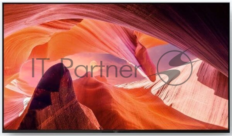 Телевизор LED Sony 65 KD-65X80L BRAVIA черный 4K Ultra HD 60Hz DVB-T DVB-T2 USB WiFi Smart TV