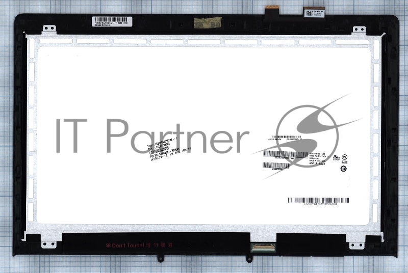 Модуль (матрица + тачскрин) для Asus N550 HD черный с рамкой