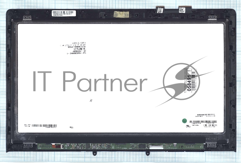Модуль (матрица + тачскрин) для Asus N550 Q550 Q501 FHD черный с рамкой