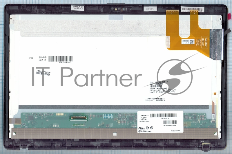 Модуль (матрица + тачскрин) для Asus Q500A-1B черный с рамкой