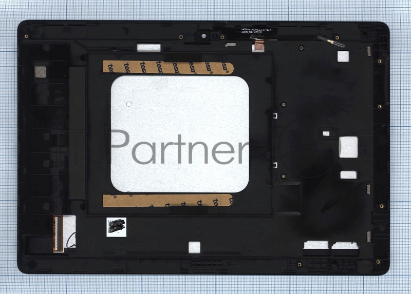 Модуль (матрица + тачскрин) для Asus ZenPad 10 (Z301MF) черный с рамкой