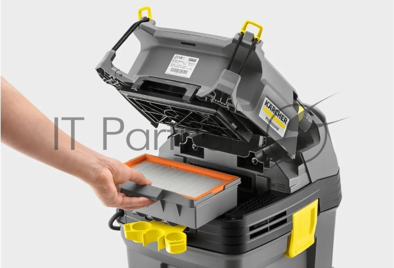 Строительный пылесос Karcher NT 30/1 Tact Te L 1380Вт (уборка: сухая/влажная) серый