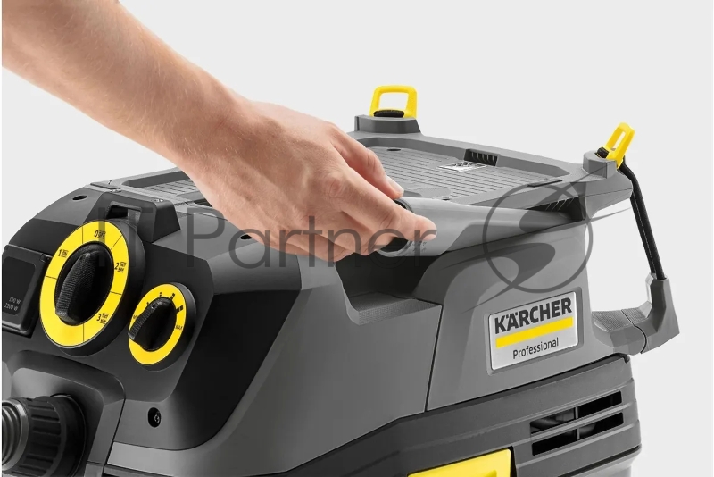 Строительный пылесос Karcher NT 30/1 Tact Te L 1380Вт (уборка: сухая/влажная) серый