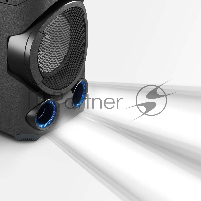 Минисистема Sony MHC-V73D черный CD CDRW DVD DVDRW FM USB BT