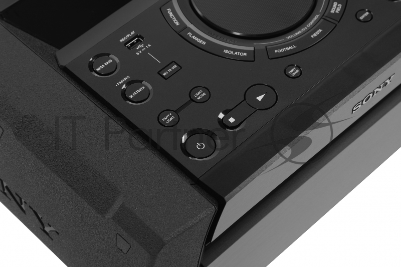 Минисистема Sony SHAKE-X70 черный CD CDRW DVD DVDRW BR FM USB BT