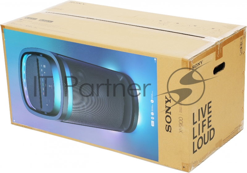 Минисистема Sony SRS-XV900 черный 100Вт USB BT