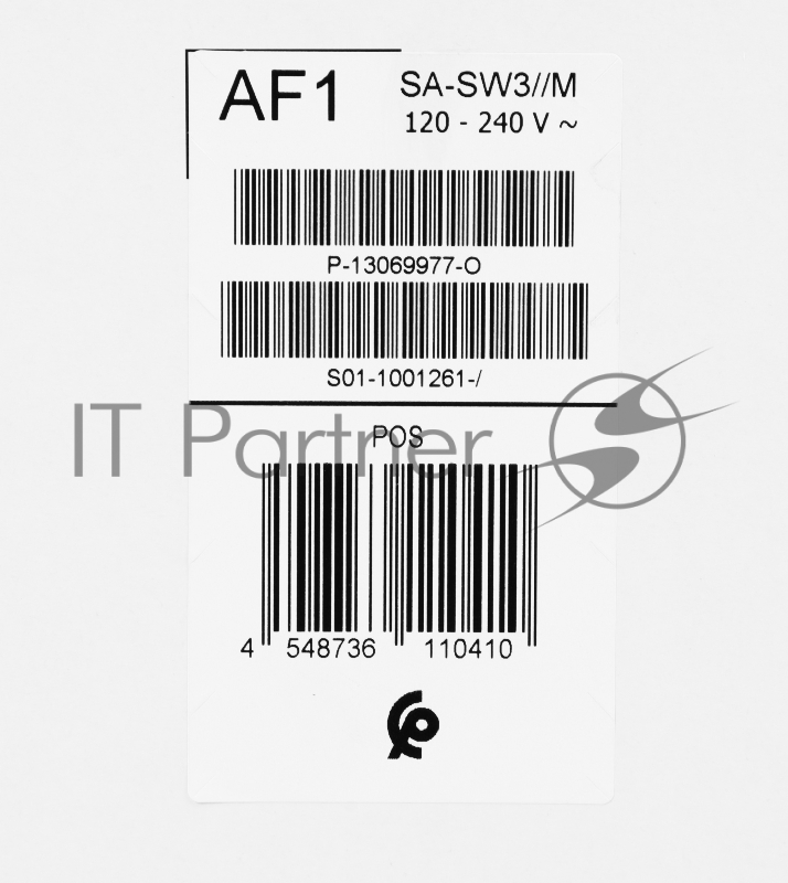 Сабвуфер Sony SA-SW3 200Вт черный