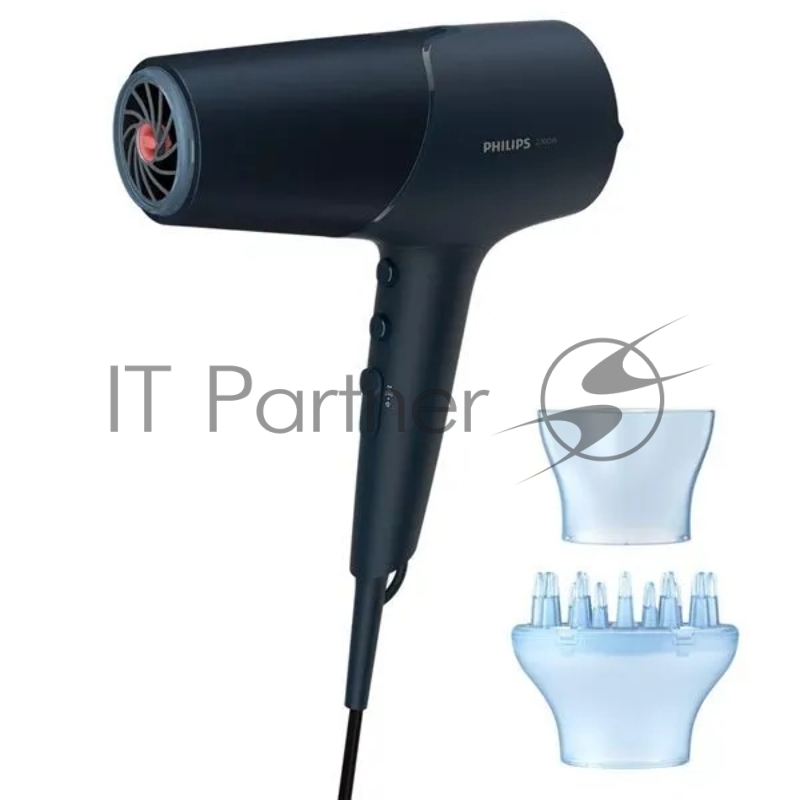 Фен Philips BHD512/00 2300Вт синий